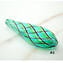 Filigree Murano glass Beads - Black green lightblue