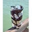 Nuance Collection - Ametyst & Silver - Sbruffi Vase - Original Murano glass