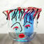 Musana Vase - Jessy -Tribute to Picasso - Original Murano Glass OMG