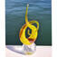 Knot Sculpture - With silver leaf - Original Murano Glass OMG