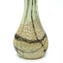 Vase Calla - Ivory + Silver leaf - Original Murano Glass