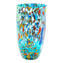 Vase Carnevale - Lightblue + Mix colors - Original Murano Glass OMG