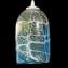 Hanging lamp - 1 cup with silver - Different colors