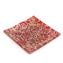 Piatto Fantasy Mica - Rosso - Vetro di Murano Originale OMG