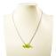 Chamaleon Pendant Necklace - Green - Orignal Murano Glass OMG 